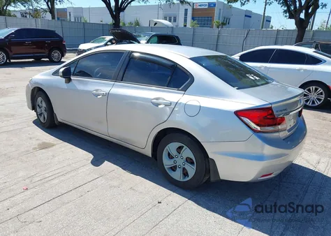 2014 Honda Civic Lx from USA, damaged, VIN 19XFB2F50EE067165